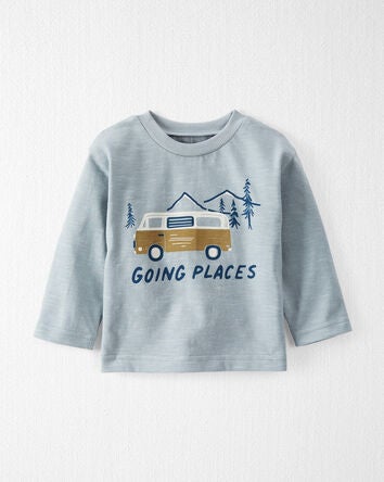 Baby Organic Cotton Going Places T-Shirt, 