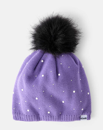 Girls KOMBI Flashy Pom Pom Toque, 