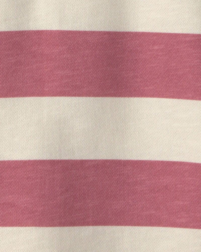 Girls Organic Cotton French Terry Rugby Polo, image 3 of 4 slides