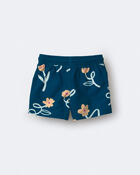 Tout-petit gar&ccedil;on - Short maillot de bain &agrave; imprim&eacute; floral - Sarcelle, image 4 sur 7 diapositives