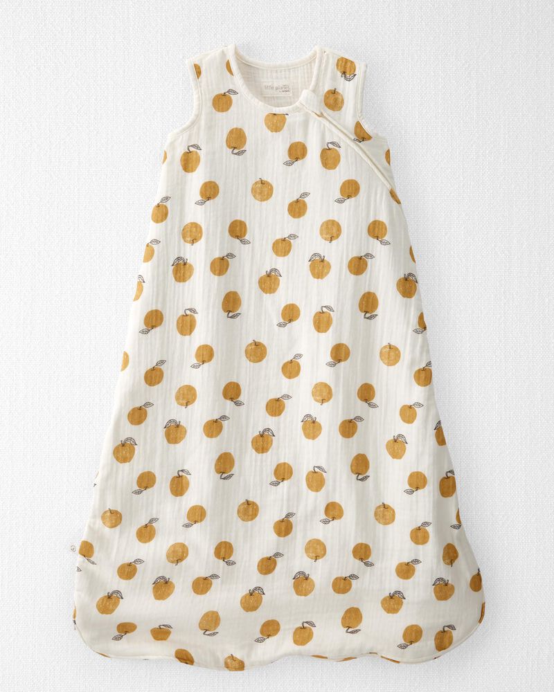 Baby Organic Cotton Gauze Zip Blanket, image 1 of 5 slides