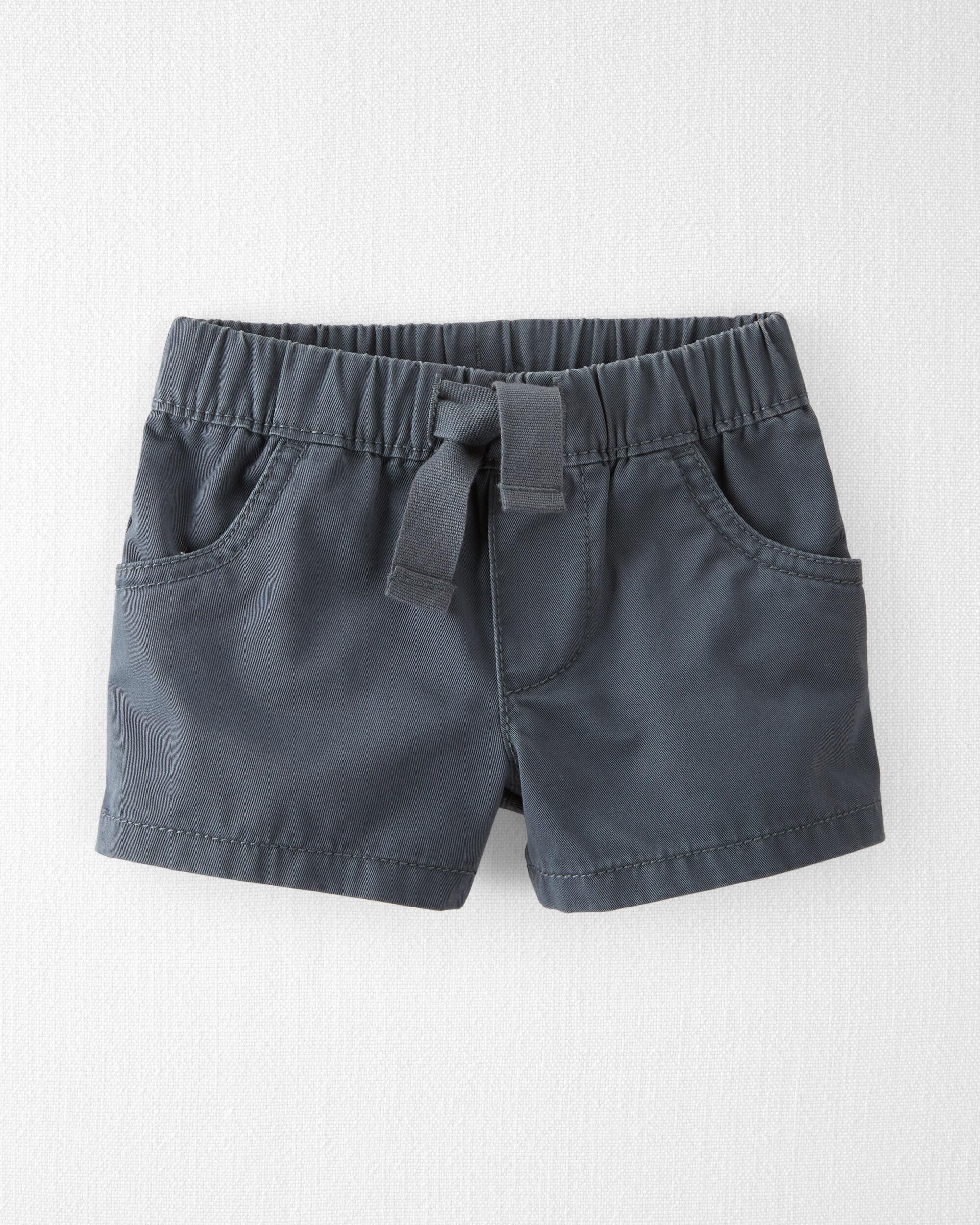 Navy blue outlet drawstring shorts