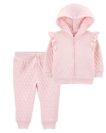 Baby Quilted Doubleknit 2-Piece Set, 