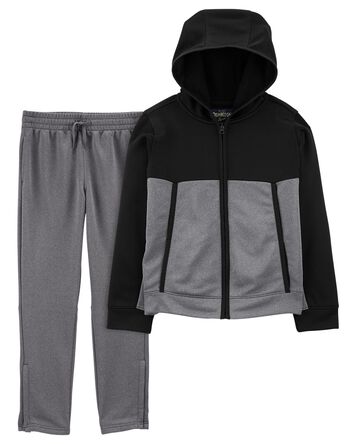 Kid 2-Piece Hooded Jacket and Joggers Set, 