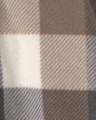 Baby Boy 3-Piece Buffalo Check Fleece Layering Set, image 5 of 6 slides