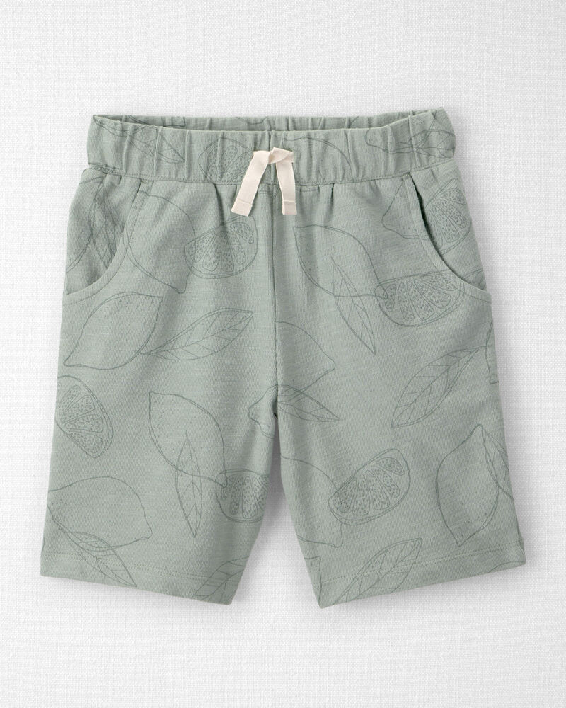 Boys 2-Piece Shorts Set Made with Organic Cotton in Sienna Breeze, image 2 of 5 slides