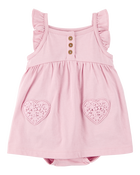 Baby Floral Flutter Sunsuit, image 1 of 3 slides
