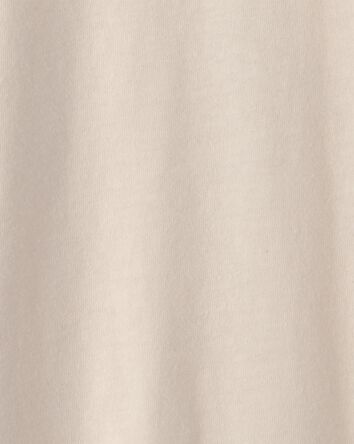 Gar&ccedil;ons - T-shirt henley &agrave; manches longues - Cr&egrave;me, 