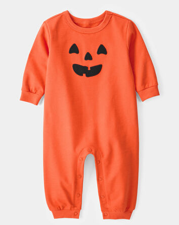 Baby Halloween Pumpkin Jumpsuit, 