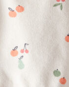Baby 2-Piece Fruit-Print Set Made with Organic Cotton, image 2 of 3 slides