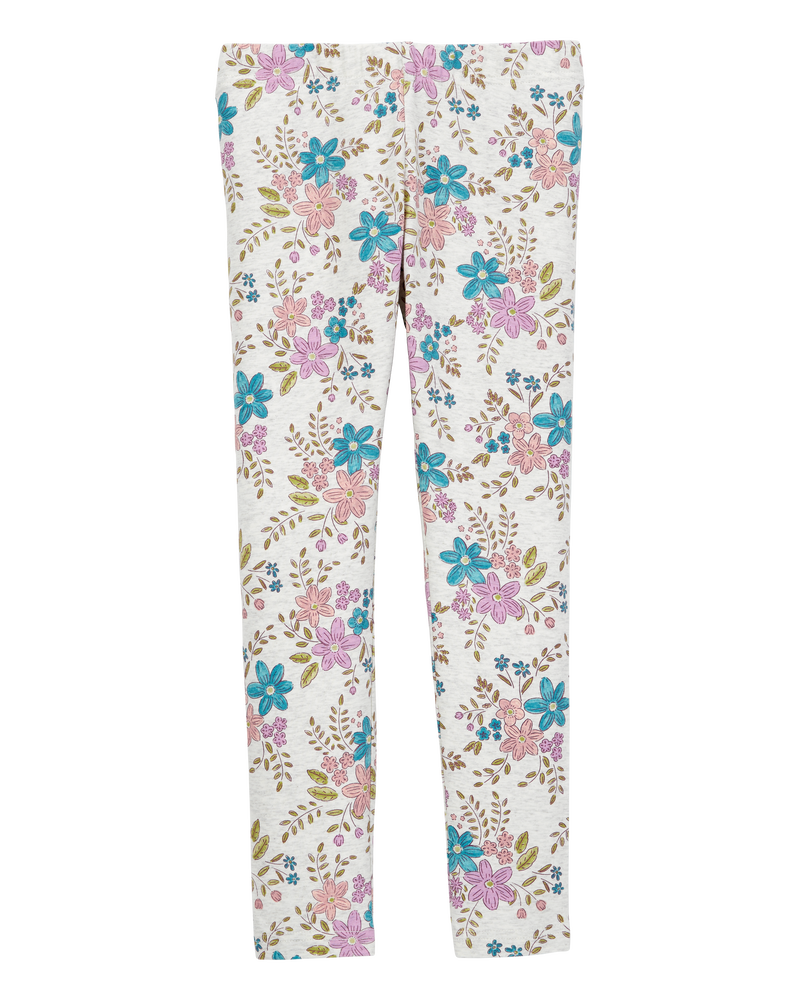 Enfant Legging extensible à fleurs - Multi, image 1 sur 5 diapositives