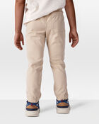 Tout-petit gar&ccedil;on - Pantalon mode &agrave; enfiler en coton - Kaki, image 4 sur 5 diapositives