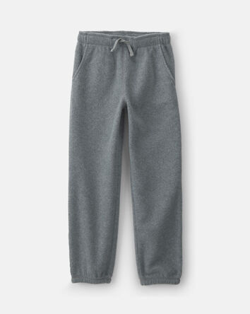 Boys Microfleece Joggers - Grey, 