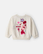 Toddler Girl 2-Piece Disney&copy; Minnie Mouse Heart Long-Sleeve Top & Pant Set - Cream/Red, image 4 of 8 slides
