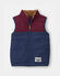 Navy Blue/Burgundy