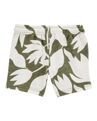 Toddler Floral Pull-On Shorts, image 2 of 4 slides