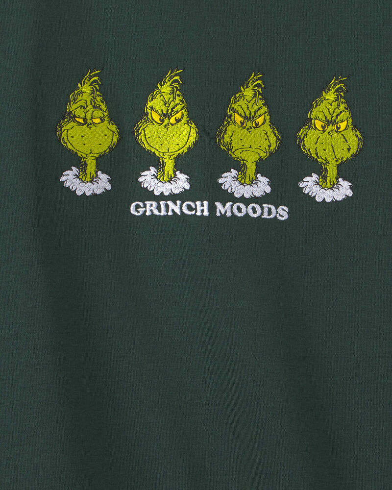 Boys Dr. Seuss&trade; The Grinch Christmas Pullover Sweatshirt - Green, image 2 of 2 slides