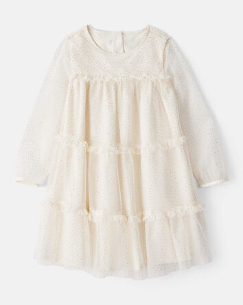 Tout-petit fille - Robe des Fêtes crème, 