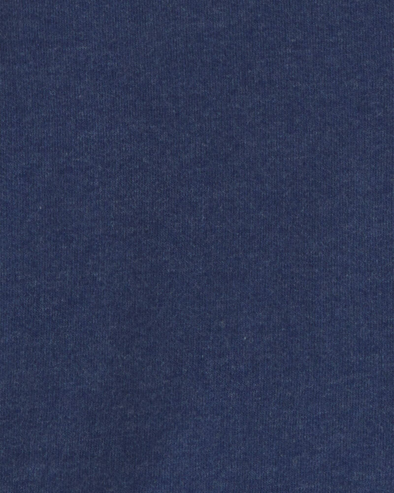 Gar&ccedil;ons - Chandail &agrave; capuchon en molleton avec fermeture &agrave; glissi&egrave;re - Bleu marine, image 3 sur 3 diapositives