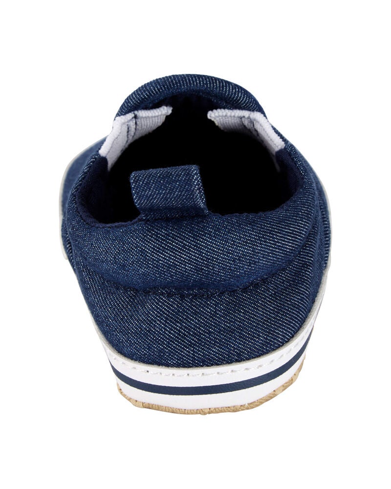 Baby Chambray Slip-On Shoes, image 3 of 7 slides