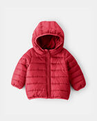 B&eacute;b&eacute; gar&ccedil;on - Blouson matelass&eacute; compact mi-&eacute;paisseur - Rouge, image 5 sur 8 diapositives