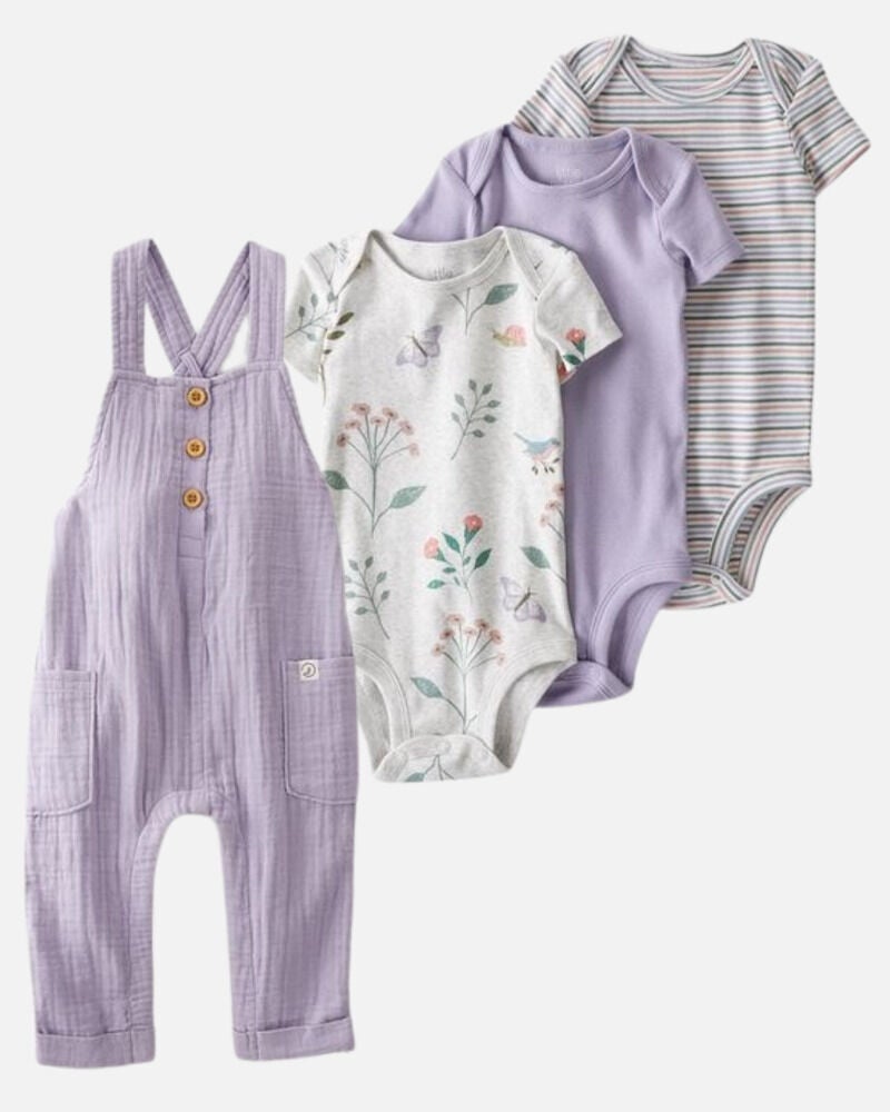 Carters baby girl overalls discount