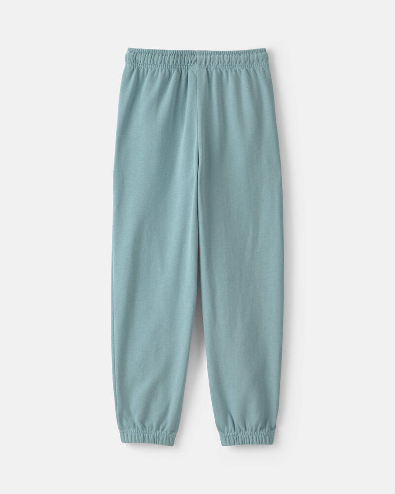 Girls Hello Kitty&reg; Fleece Joggers - Blue, image 2 of 3 slides