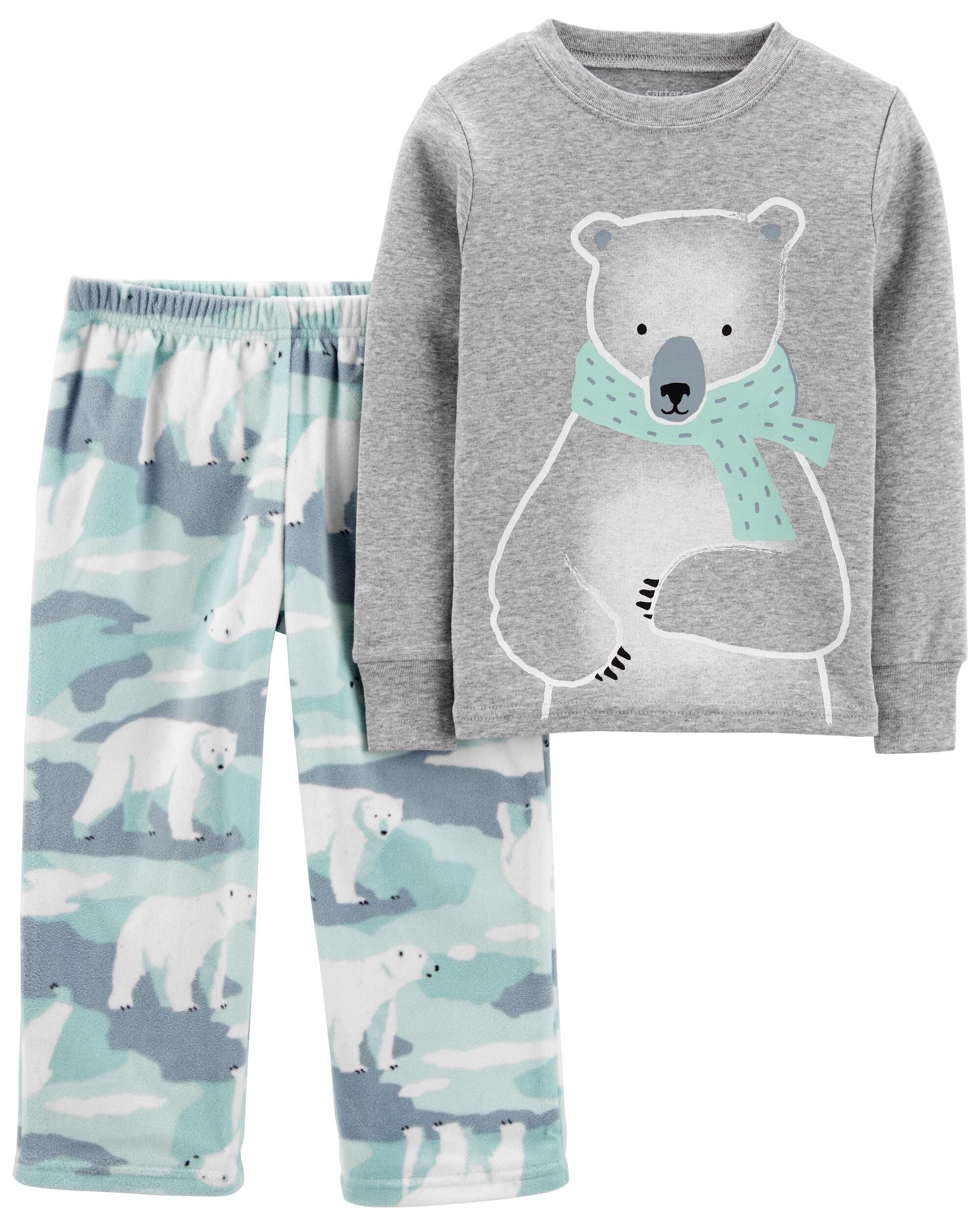 Carters bear deals pajamas