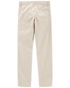 Boys Flat Front Chino Pants, image 2 of 3 slides