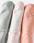 Filles - Emballage de 3 sous-v&ecirc;tements en coton biologique, image 2 sur 3 diapositives