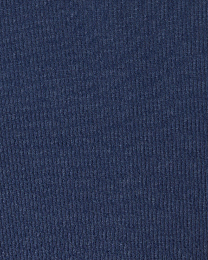 B&eacute;b&eacute; gar&ccedil;on - Grenouill&egrave;re en coton isotherme avec fermeture &agrave; glissi&egrave;re double sens &agrave; motif Y&eacute;ti &ndash; Bleu marine, image 4 sur 5 diapositives