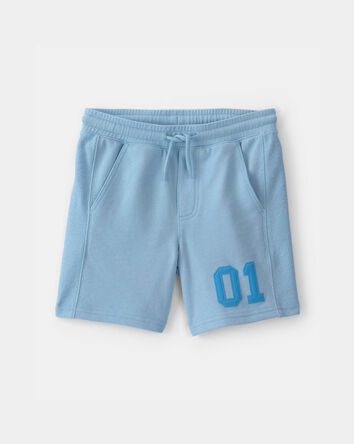 Boys Varsity French Terry Shorts - Blue, 