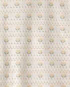 Filles - Ensemble de chandail en tricot de coton biologique &agrave; motif floral miel, image 4 sur 4 diapositives