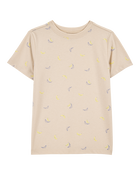 Boys Banana Print Short-Sleeve Tee - Brown, image 1 of 3 slides