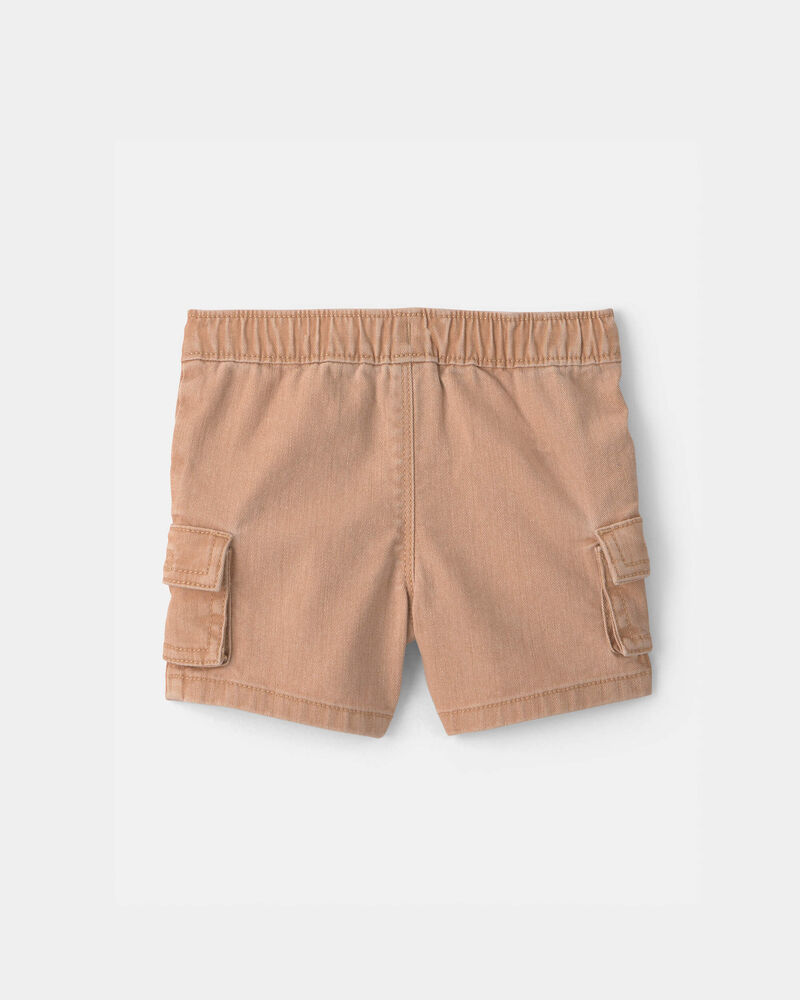 B&eacute;b&eacute; gar&ccedil;on - Short cargo avec poches - Kaki, image 2 sur 4 diapositives