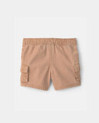 B&eacute;b&eacute; gar&ccedil;on - Short cargo avec poches - Kaki, image 2 sur 4 diapositives