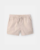 Baby Boy Canvas Shorts - Khaki, image 1 of 4 slides