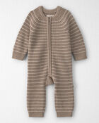 B&eacute;b&eacute; - Combinaison en tricot de coton biologique, image 1 sur 3 diapositives