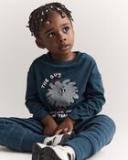 Toddler No-Seam Jogger Pant - Deep Teal, image 4 of 8 slides