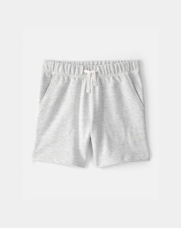Boys French Terry Shorts - Grey, 