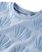 Baby 2-Piece Seashell-Print Made with Organic Cotton, image 3 of 6 slides