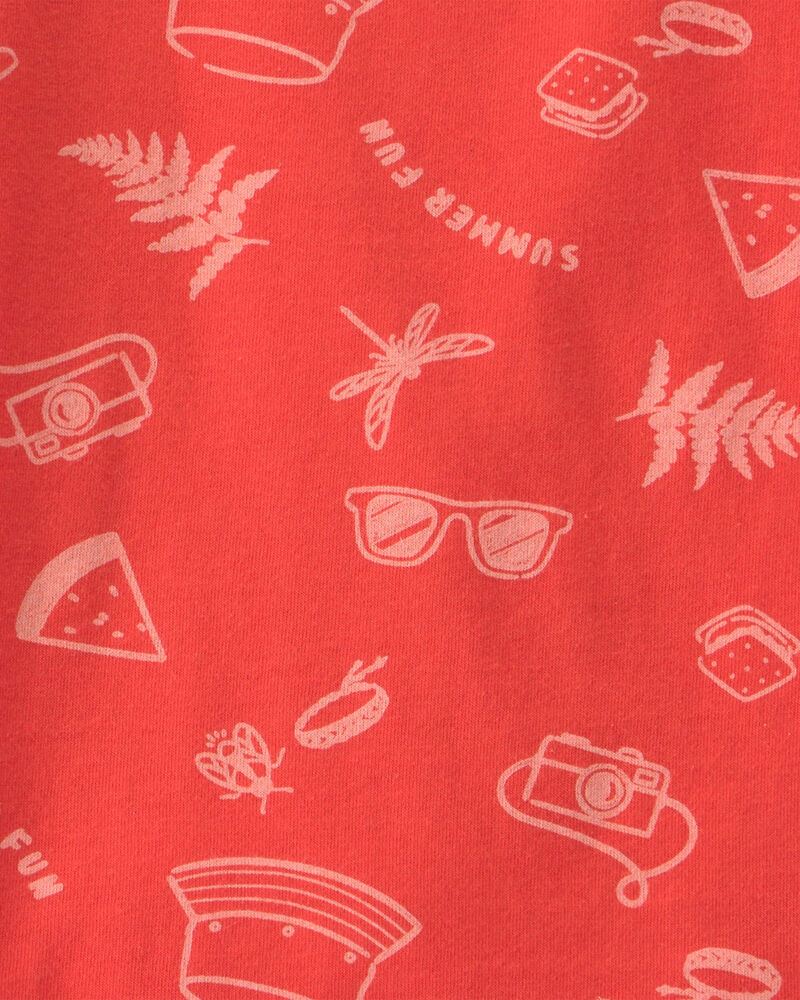 Tout-petit - T-shirt d&rsquo;&eacute;t&eacute; - Orange, image 2 sur 2 diapositives