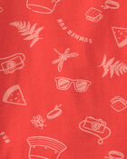 Tout-petit - T-shirt d&rsquo;&eacute;t&eacute; - Orange, image 2 sur 2 diapositives