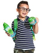 Zoo Straw Bottle - 13 oz - Crocodile, image 4 of 9 slides