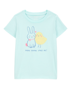 Toddler Easter Short-Sleeve Graphic Tee - Blue, image 1 of 3 slides