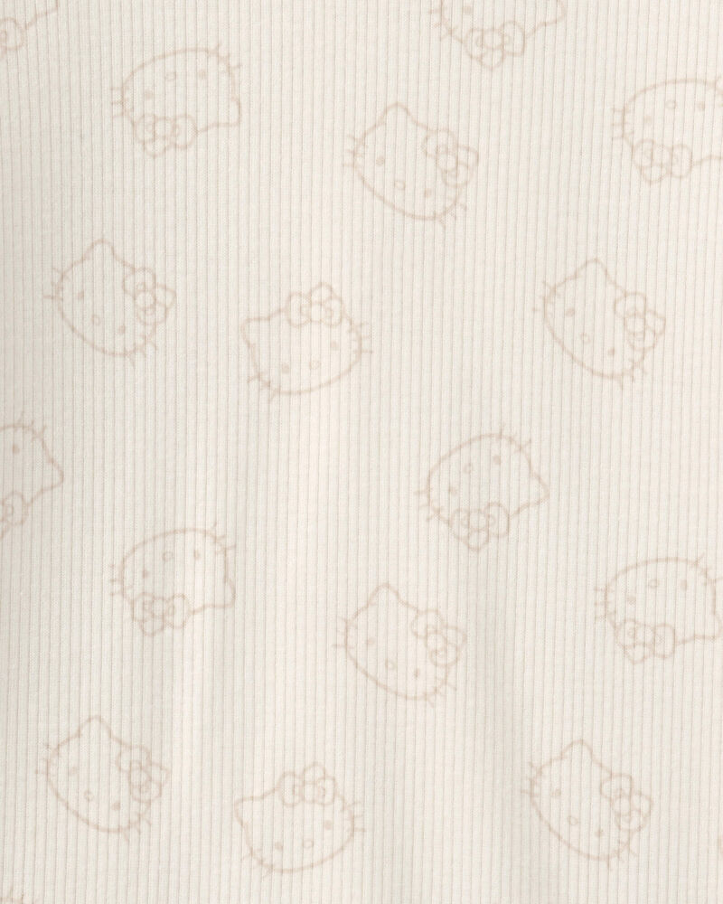 Filles - Haut manches longues &agrave; motif Hello Kitty&reg; &ndash; Cr&egrave;me, image 2 sur 2 diapositives