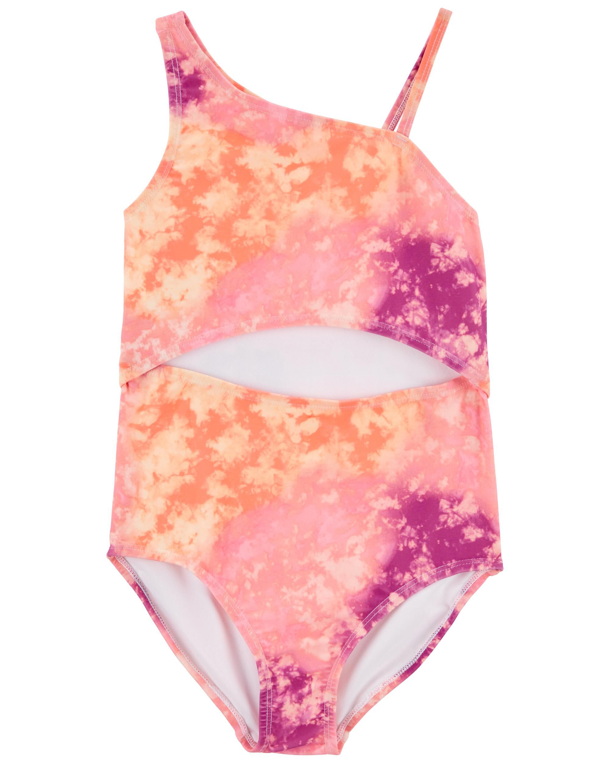 Multi tie dye Tie Dye Swimsuit carters
