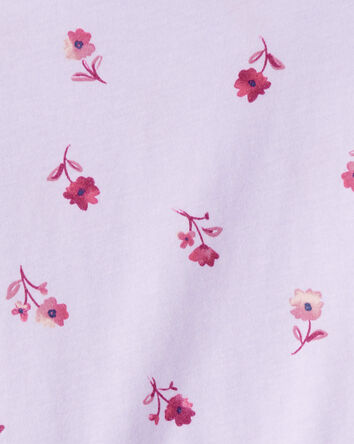 Tout-petit fille - Haut à manches longues floral - Mauve, 