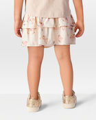 Toddler Floral Pull-On Skort, image 3 of 6 slides