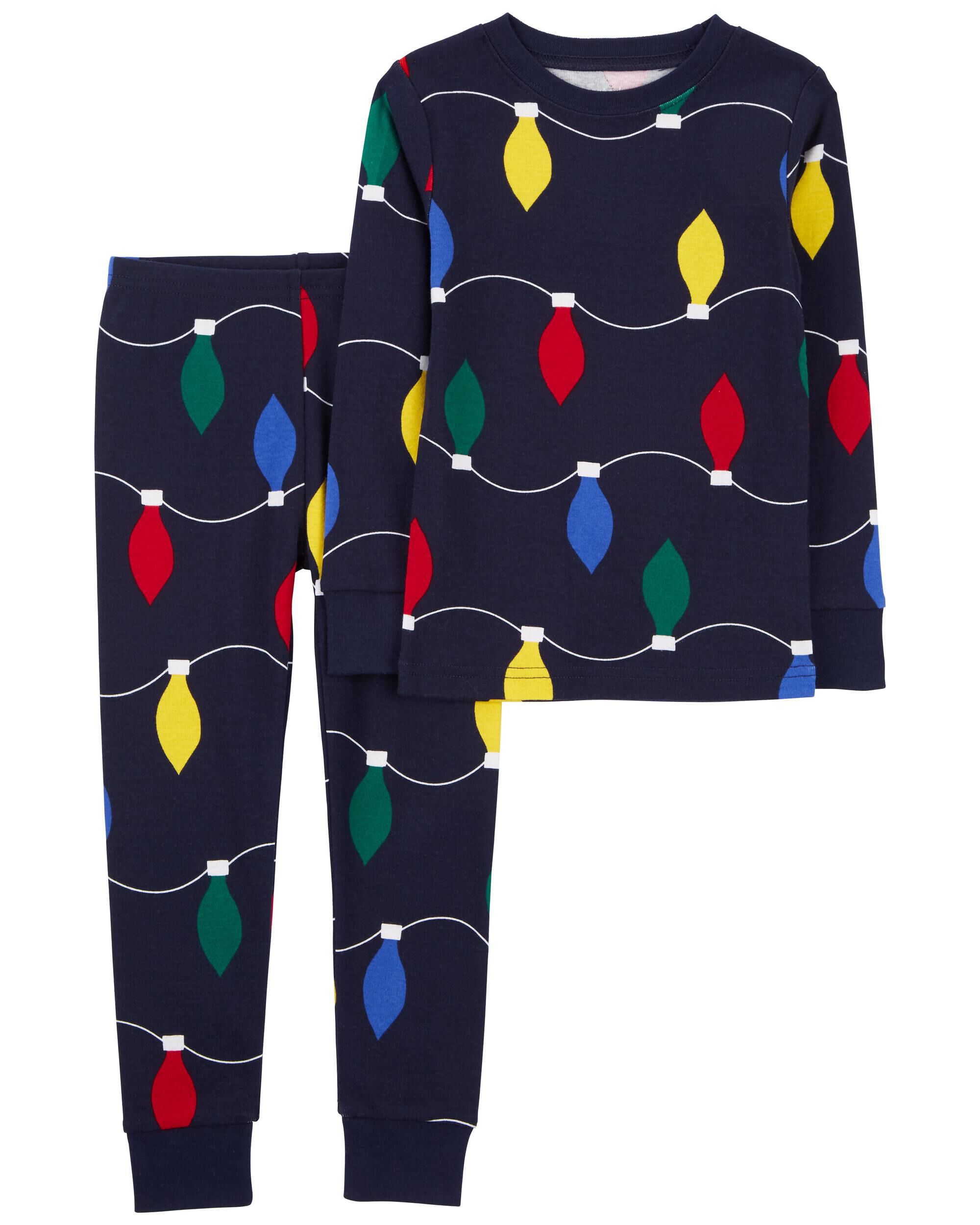 Christmas hot sale lights pyjamas